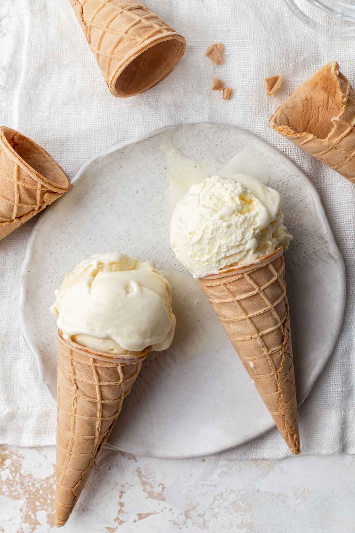 3 Ingredient Blender Ice Cream - No Diets Allowed