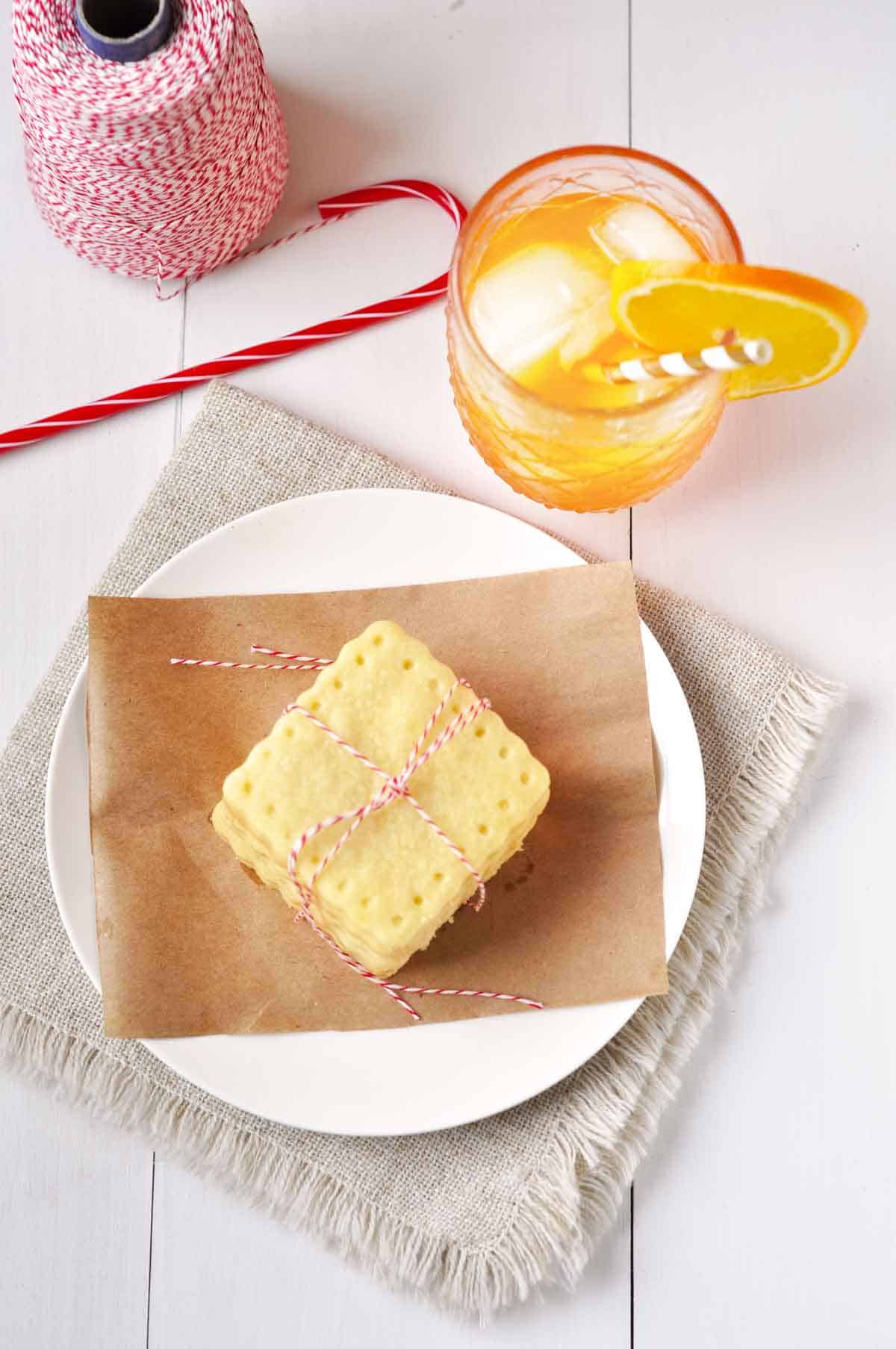 3-Ingredient Shortbread Cookie Recipe