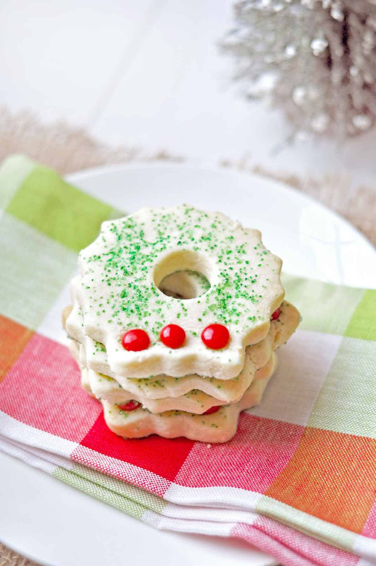 Christmas Shortbread Cookies
