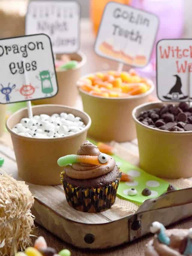 Halloween Cupcake Bar