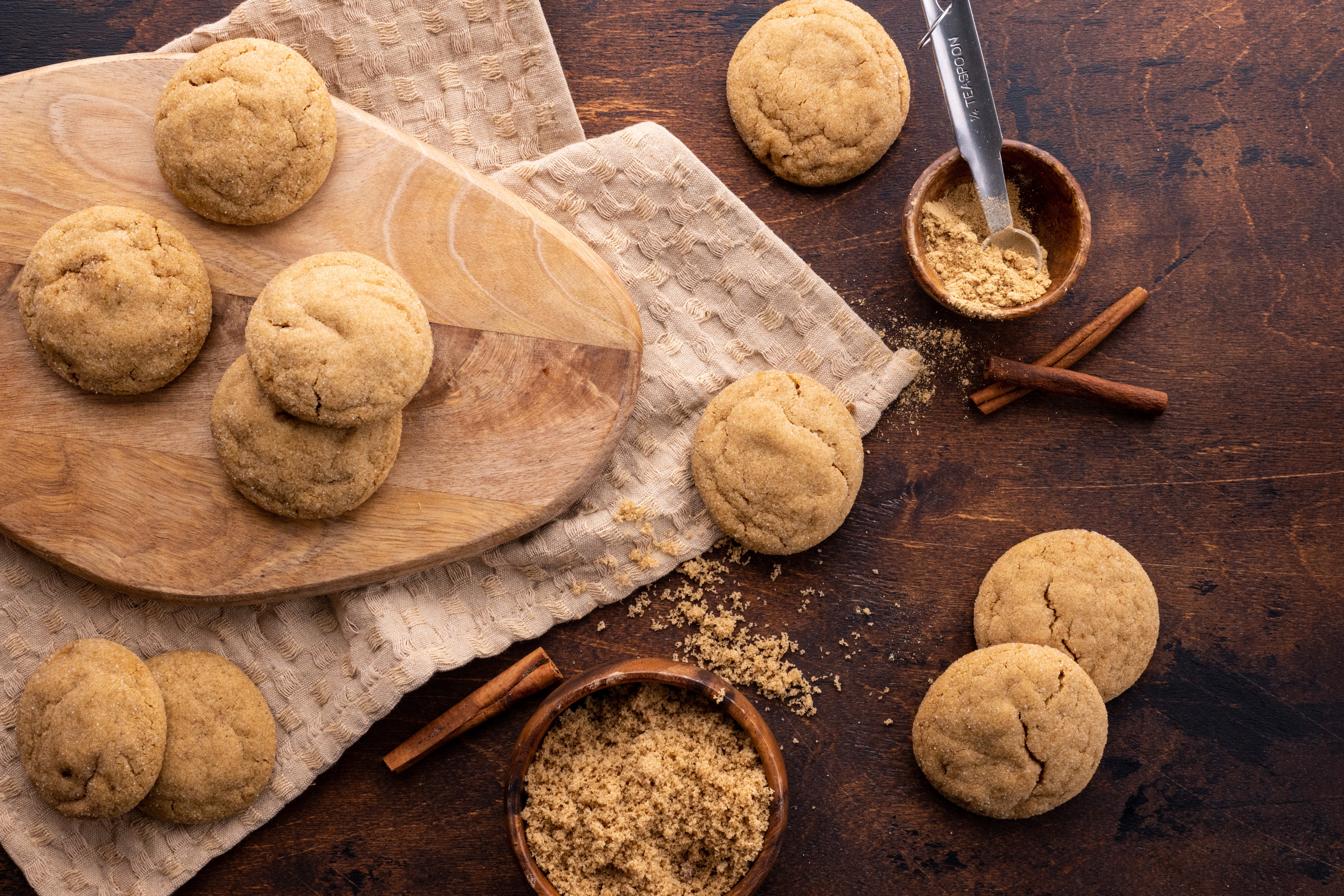Honey Molasses Cookies