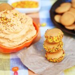 Pumpkin Fluff Sandwiches - easy Halloween party snack