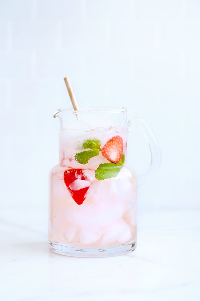 Strawberry Ginger Pinot Sangria