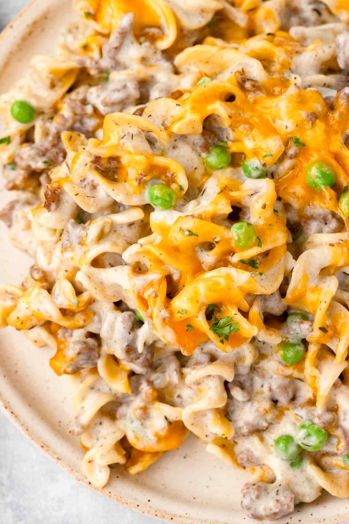 Amish Beef and Noodle Casserole