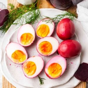 Amish Red Beet Pickled Eggs