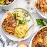 Stovetop Apple Butter Pork Chops