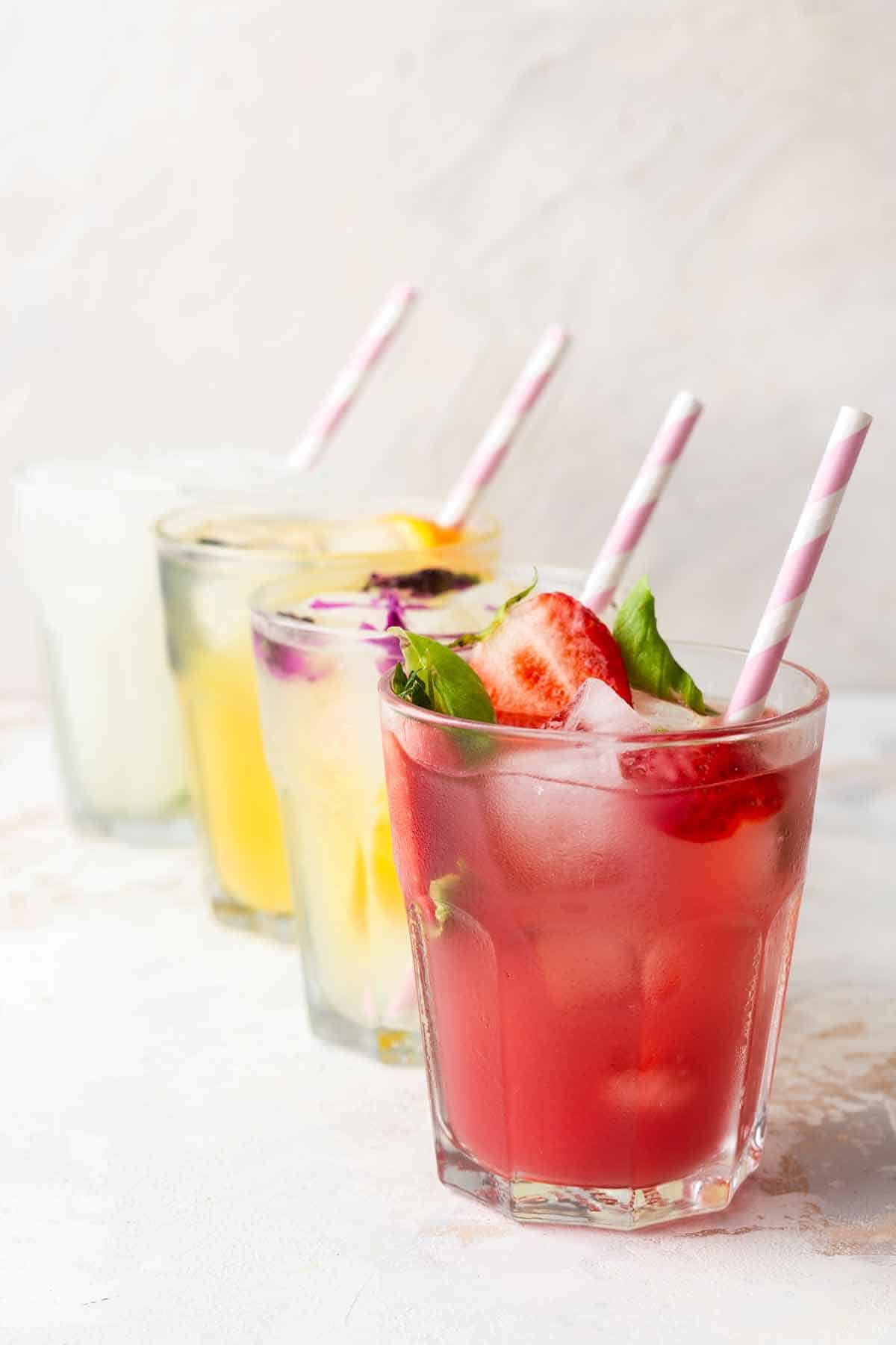 Agua Fresca Drink Bar Flavors