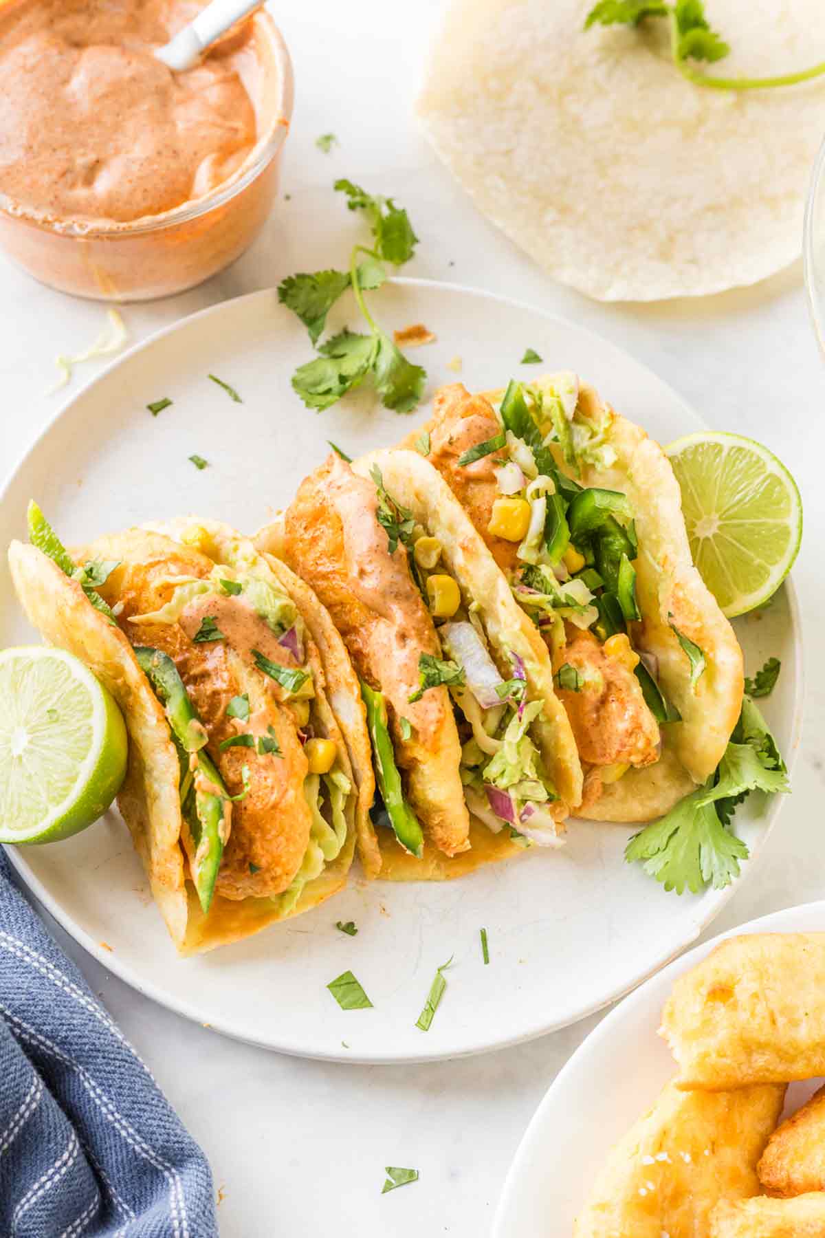 Baja Fish Stick Tacos