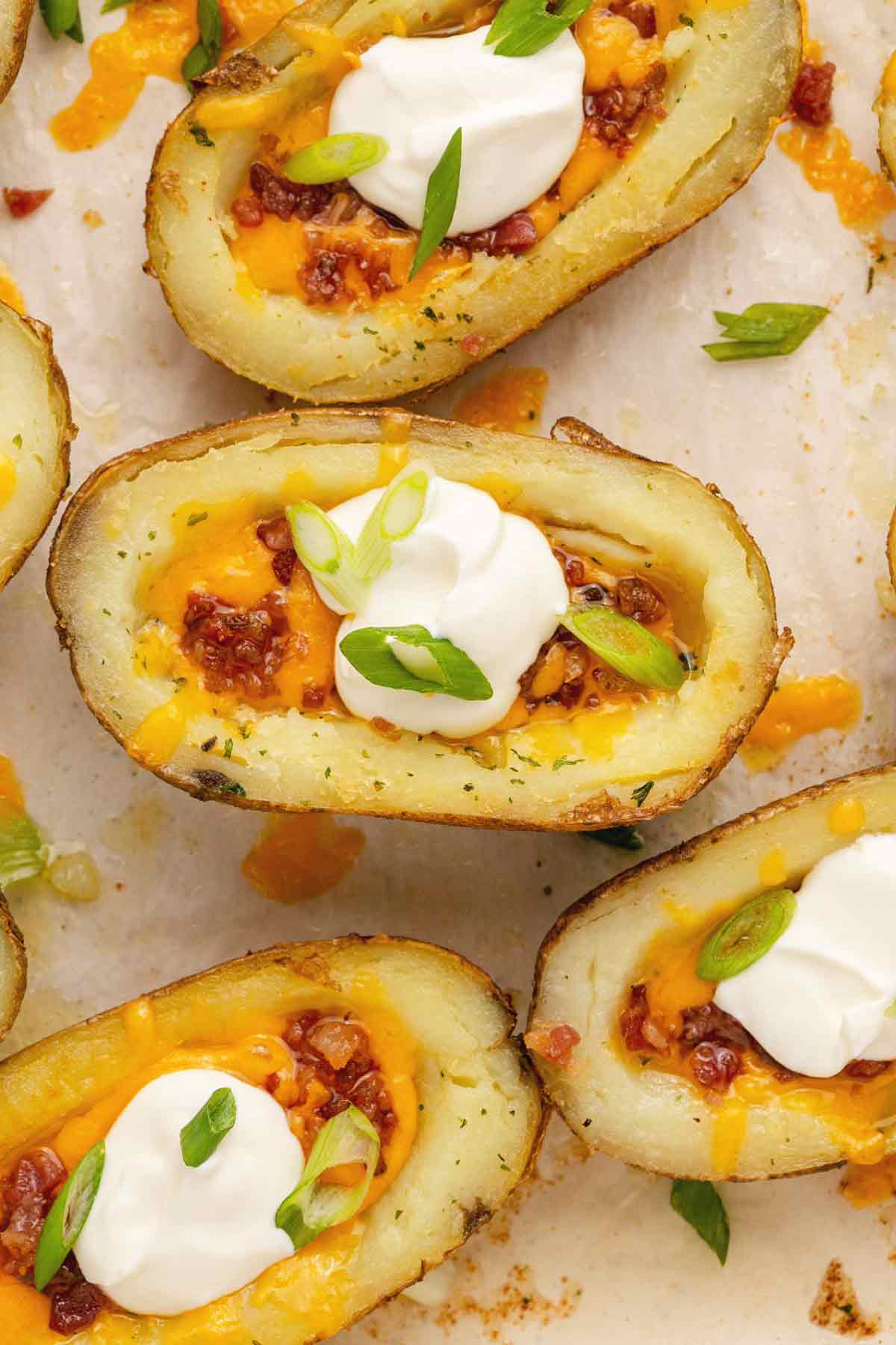 Loaded Baked Potato Skins