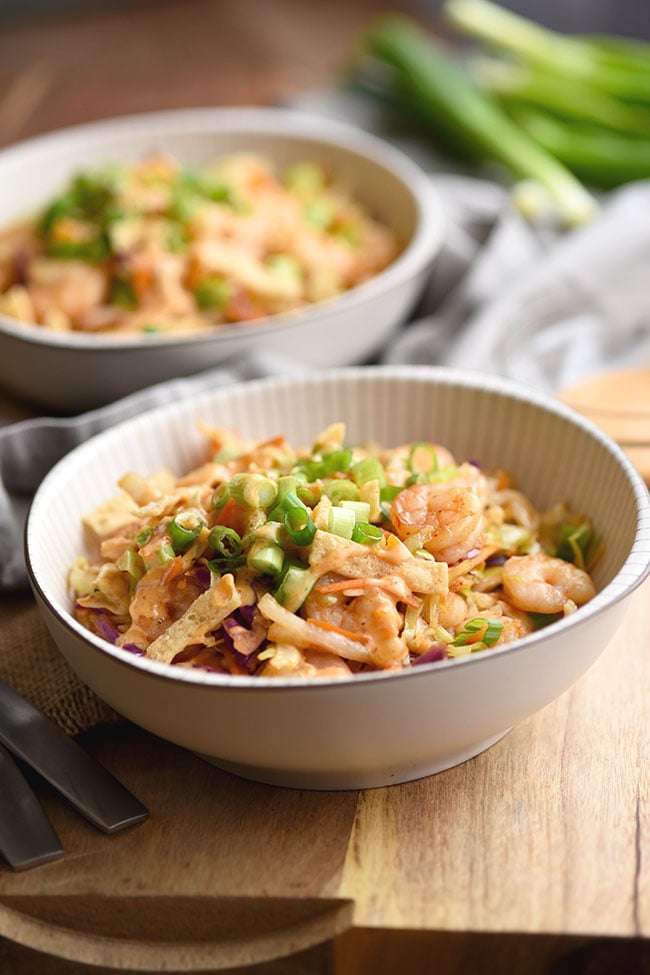 Bang Bang Shrimp Egg Roll Bowl