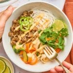 Banh Mi Noodle Bowl with pork or chicken