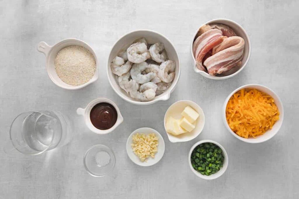 Shrimp and Grits Ingredients