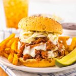 BBQ Chicken Sandwich with Ranch Slaw