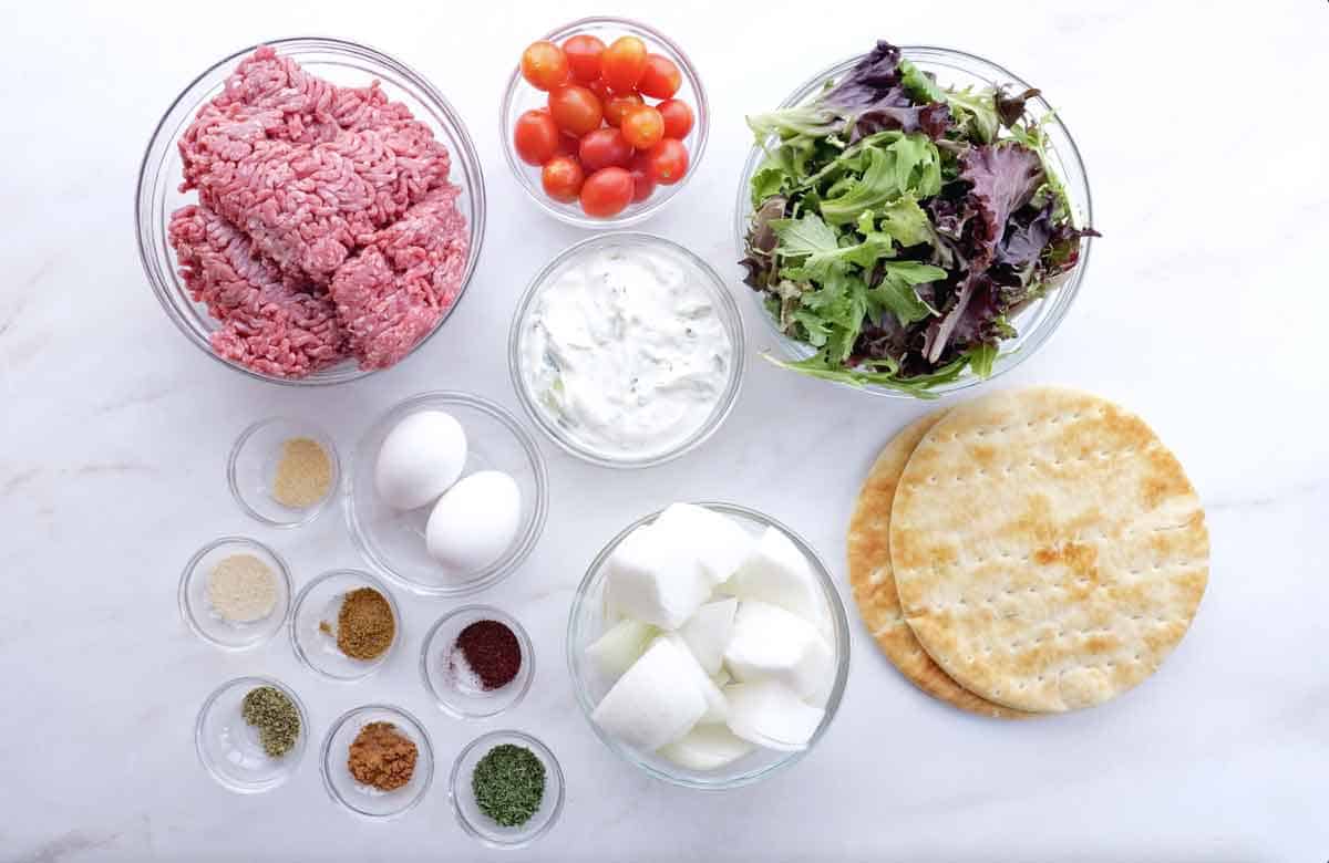 Beef Kofta Ingredients