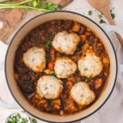 Beef Stew with Dumplings
