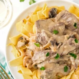 Sirloin Steak Stroganoff