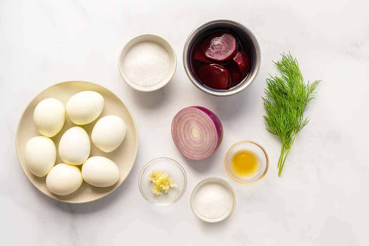 Beet Pickled Egg Ingredients