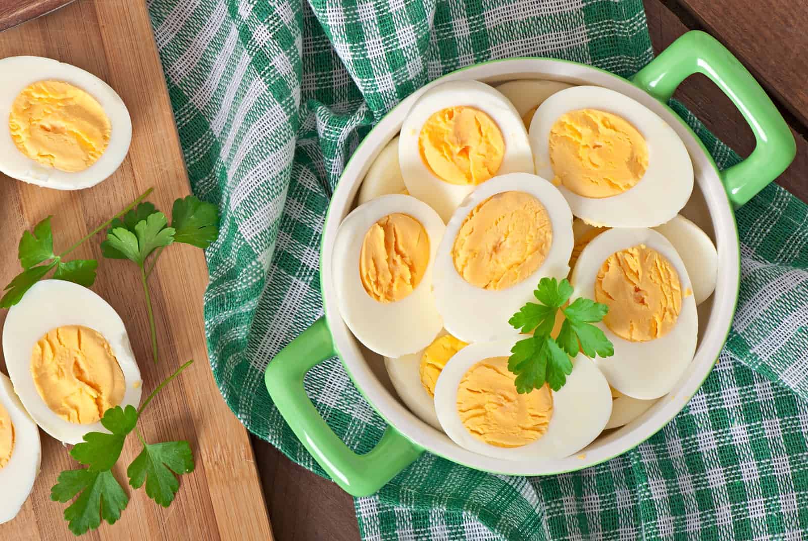 Easy Peel hard Boiled Eggs with Perfectly Cooked Yolks