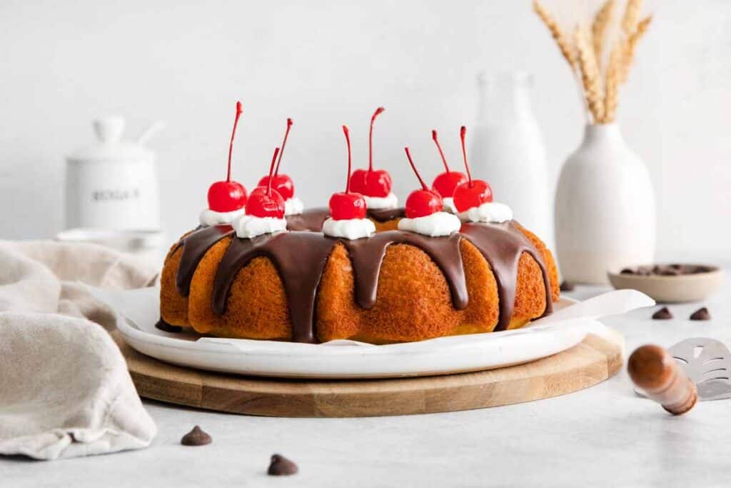 Boston Cream Bundt Cake