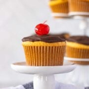 Boston Cream Cupcakes