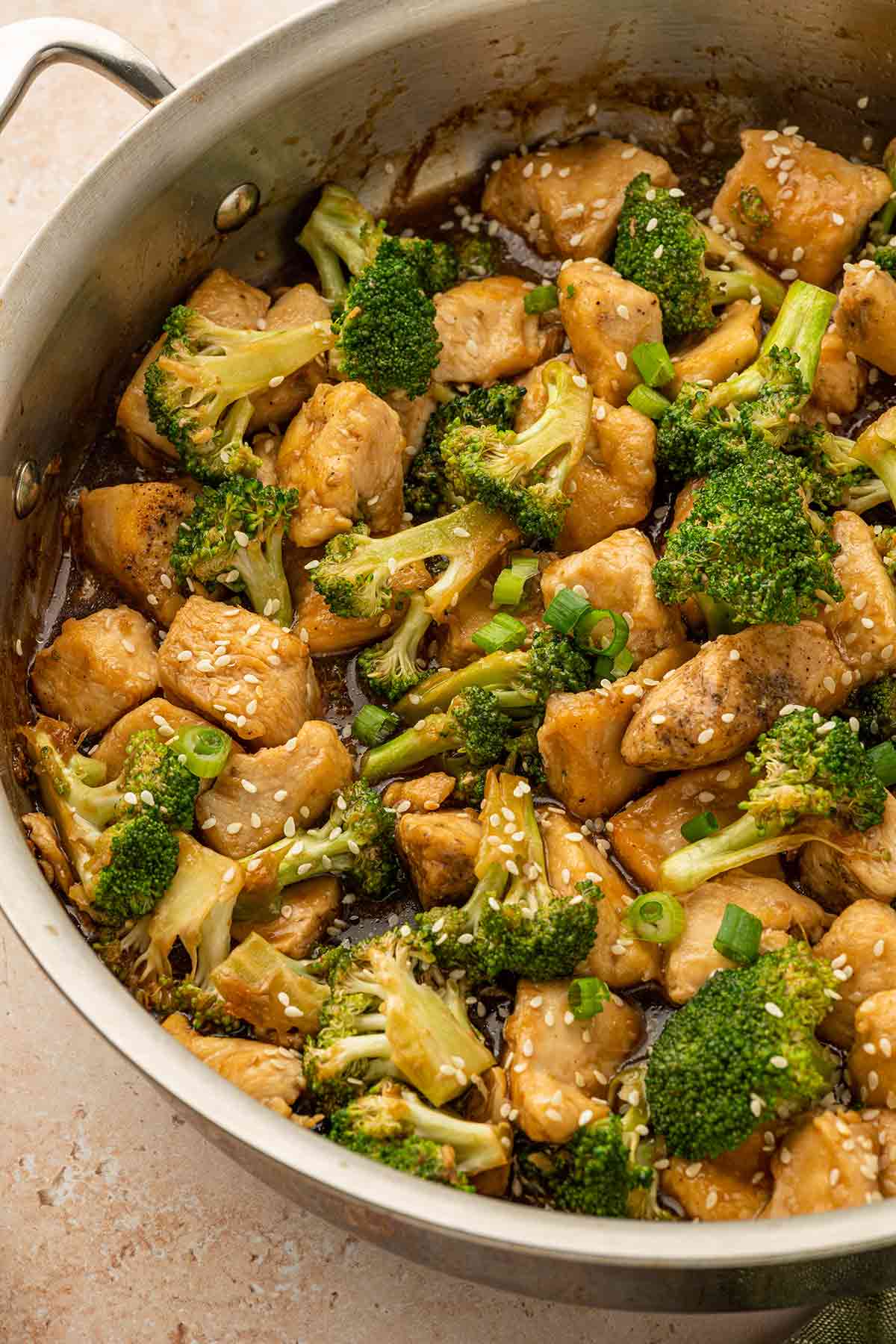 Chicken and Broccoli Stir Fry with Sauce