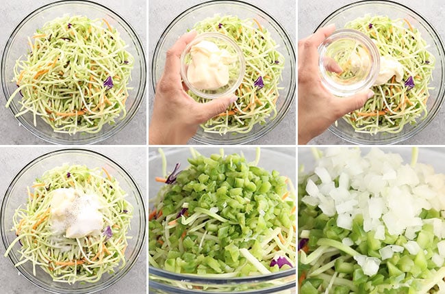 Broccoli Slaw Dressing Ingredients