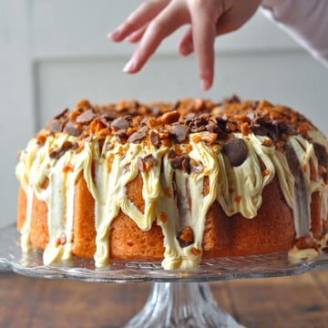 Browns Butterfinger Bundt Cake