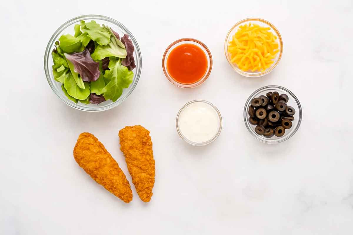 Buffalo Chicken Salad Ingredients