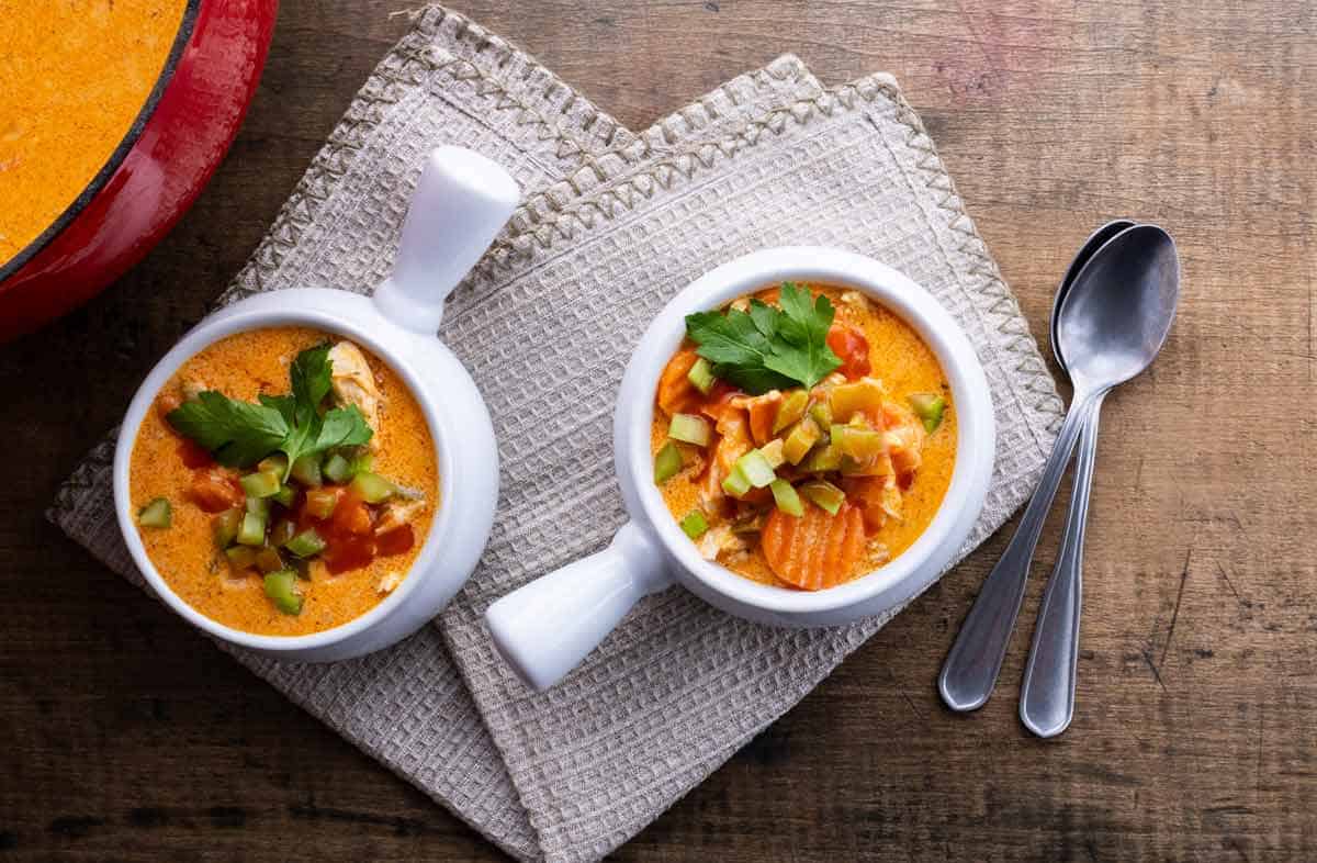 Buffalo Chicken Soup