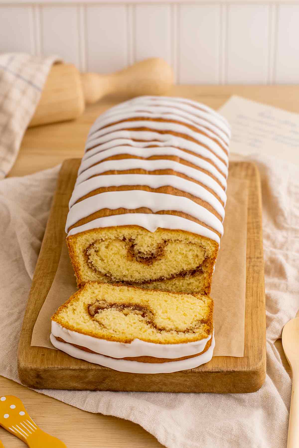 Cake Mix Cinnamon Bread