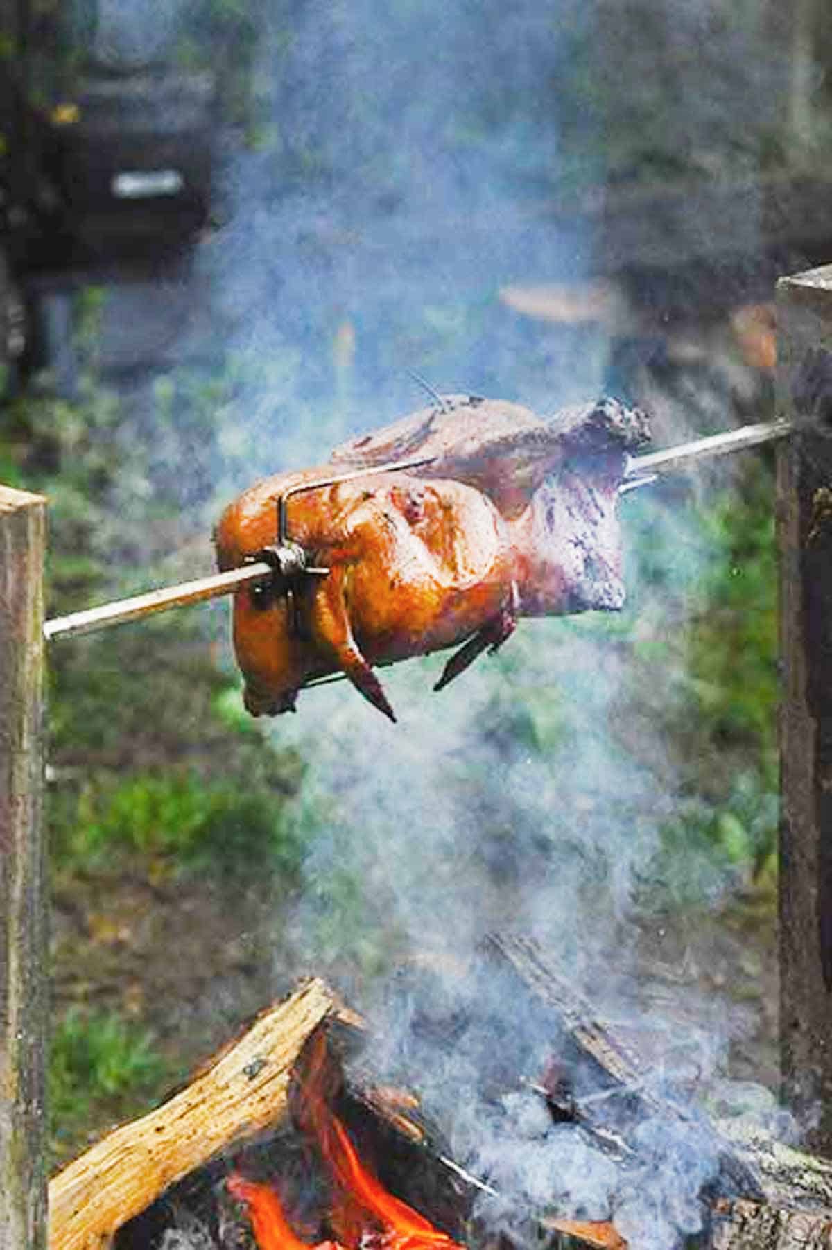 Smoked Rotisserie Chicken