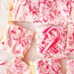 Candy Cane Cookie Bars