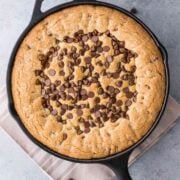 Cast Iron Skillet Cookie Cast Iron Skillet Cookie