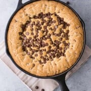 Cast Iron Skillet Cookie