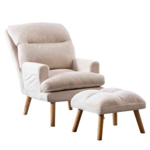 Chair with Ottoman
