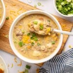 Bacon Cheeseburger Soup