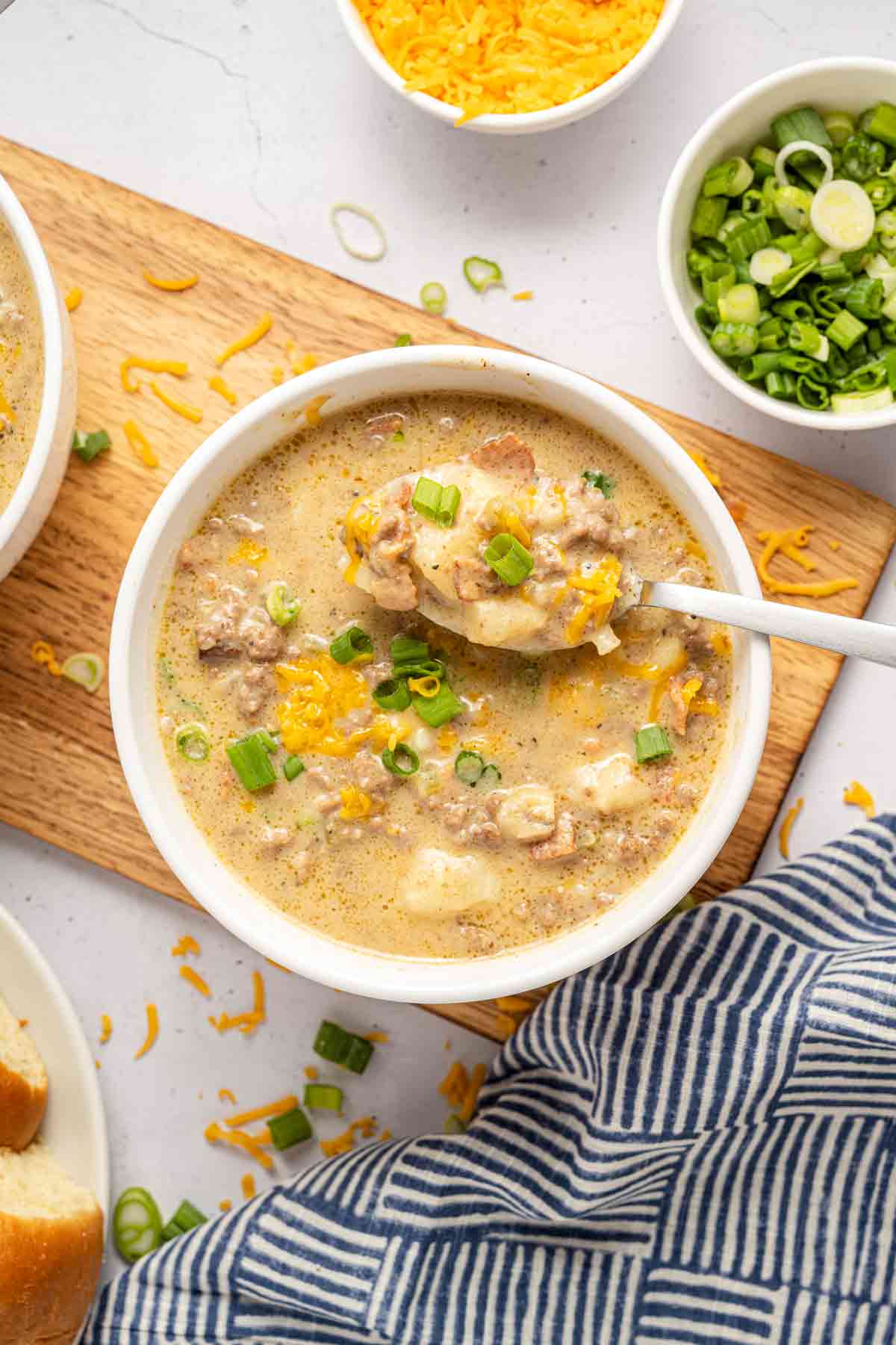 Bacon Cheeseburger Soup