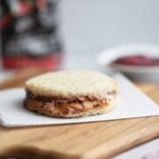 Peanut Butter and 2-Ingredient Chia Jam Sandwich