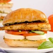 Chicken Caprese Sandwich