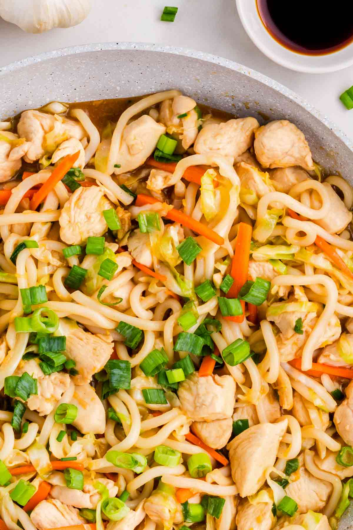 One-pan Easy Chicken Chow Mein