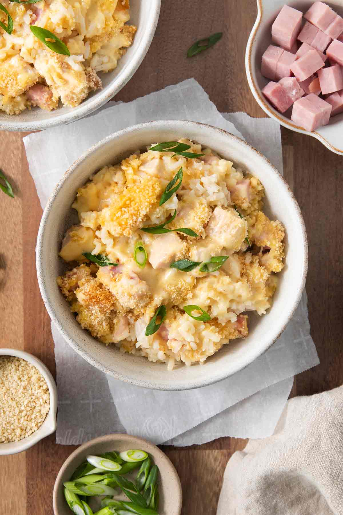 Chicken Cordon Bleu Casserole with Rice