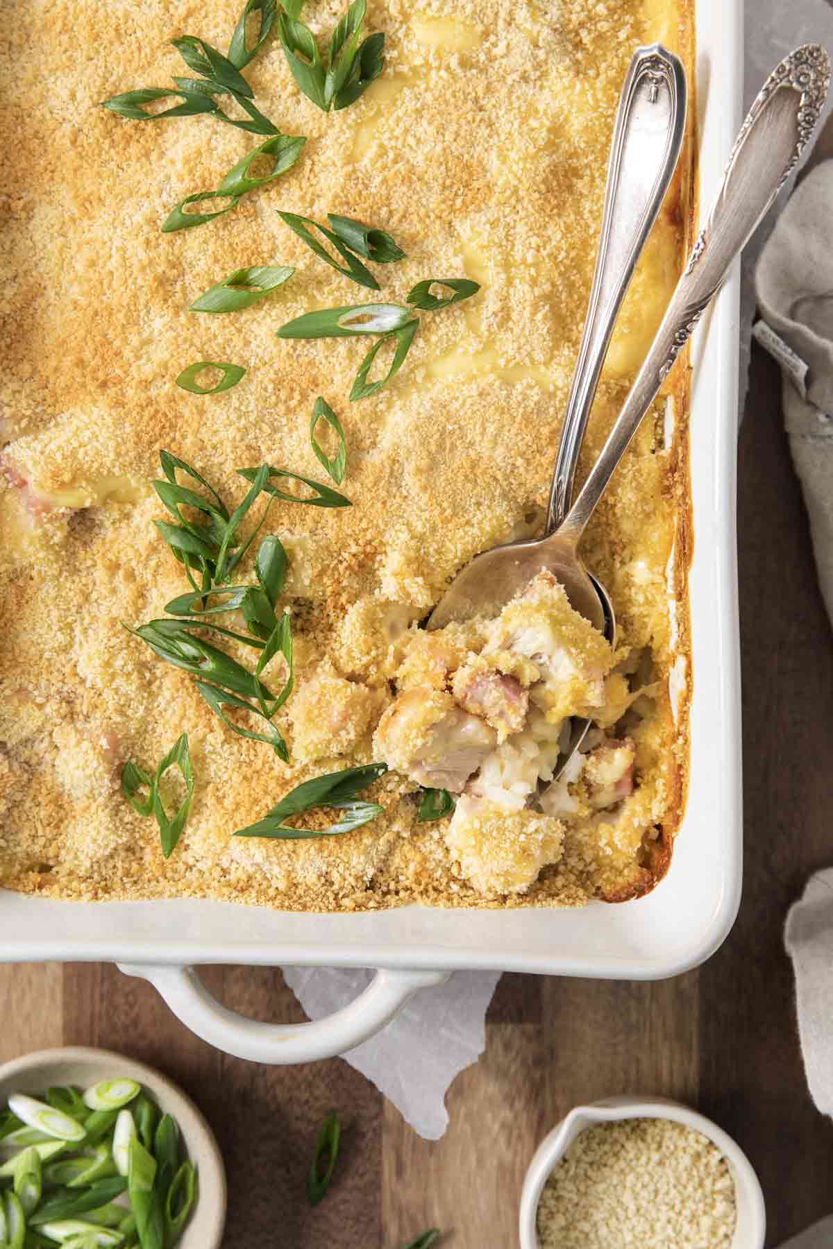 Baked Chicken Cordon Bleu Casserole