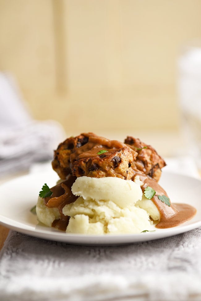 Chicken Marsala Meatballs