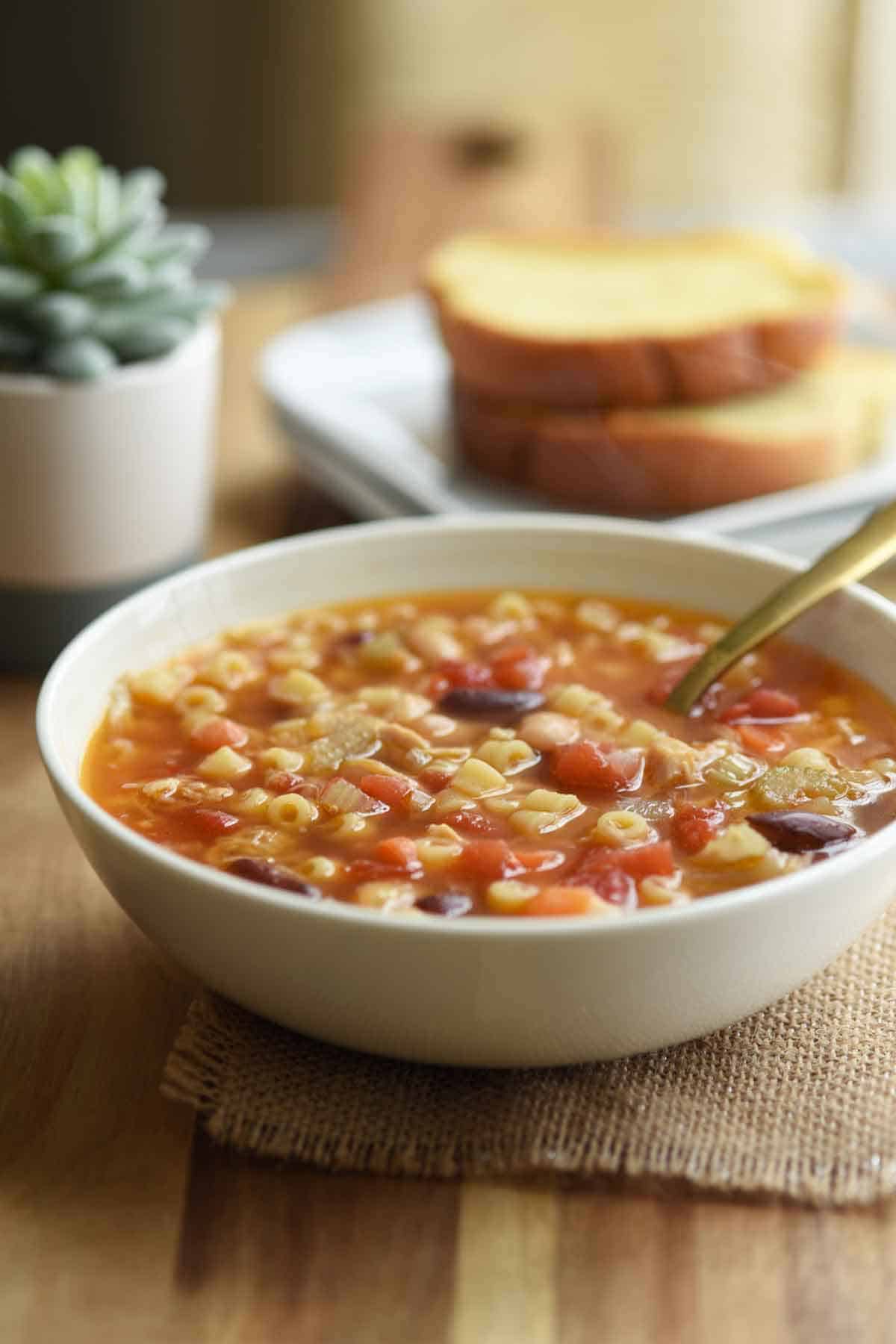 Chicken Minestrone Soup