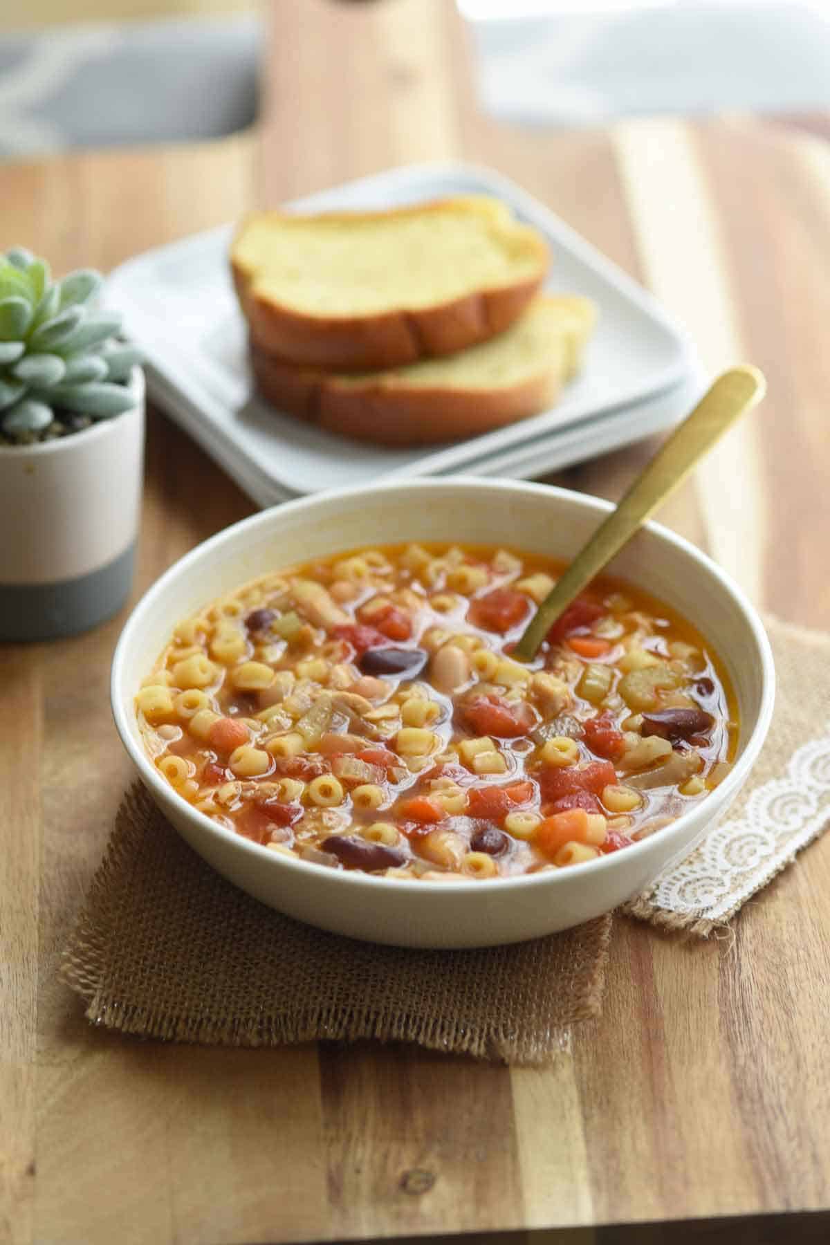 Chicken Minestrone Soup