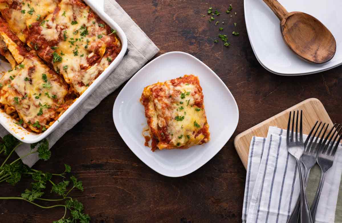 Chicken Parmesan Lasagna