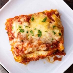 Chicken Parmesan Lasagna Dinner