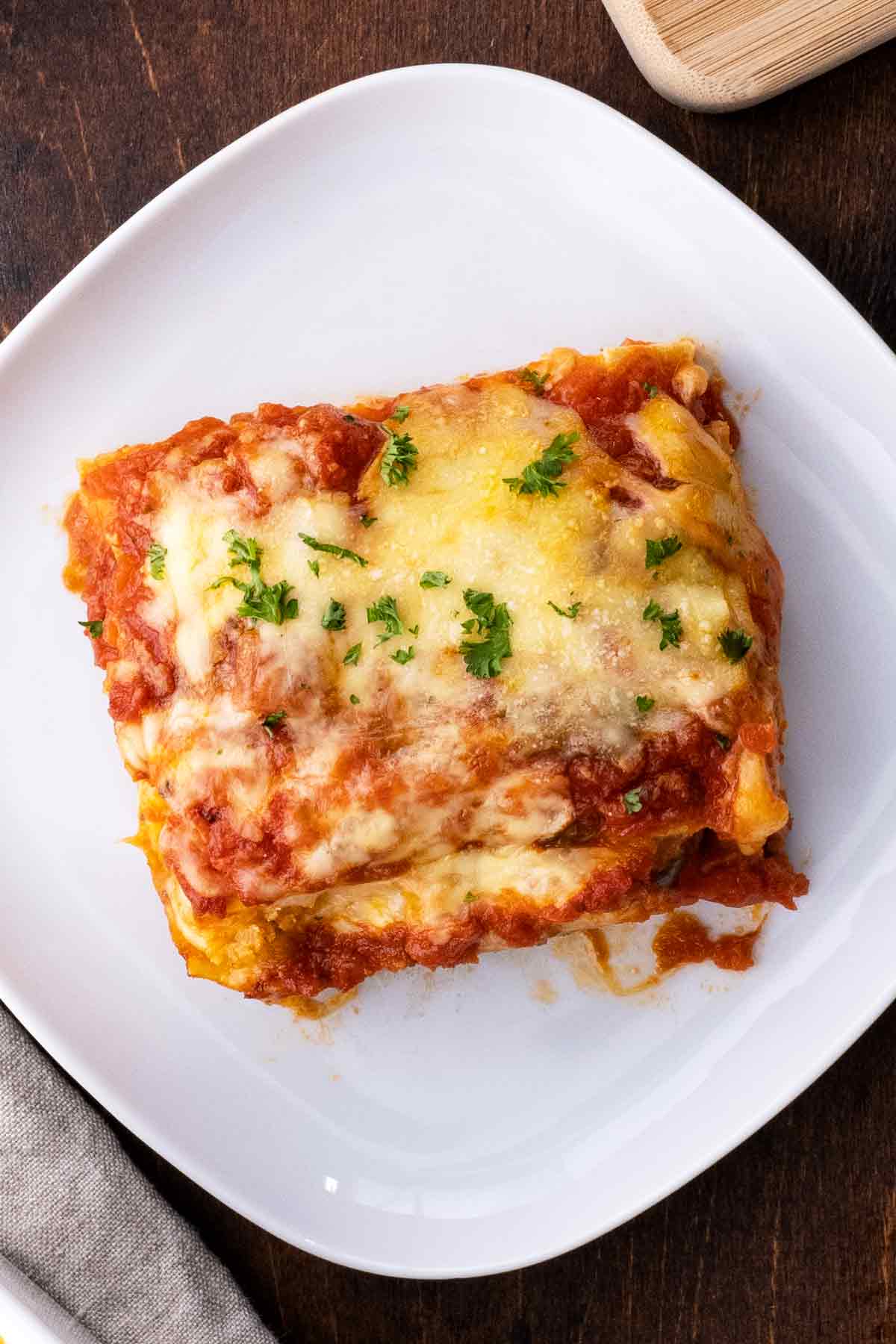 Chicken Parmesan Lasagna Dinner