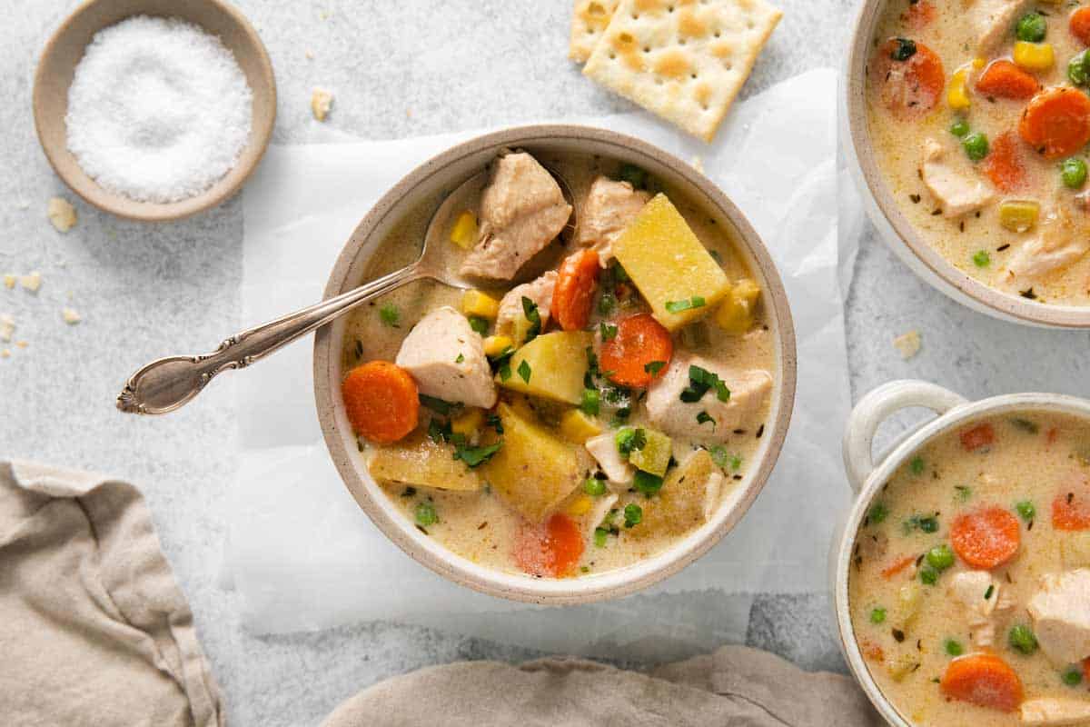 Chicken Pot Pie Soup