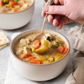 Crockpot Chicken Pot Pie Soup